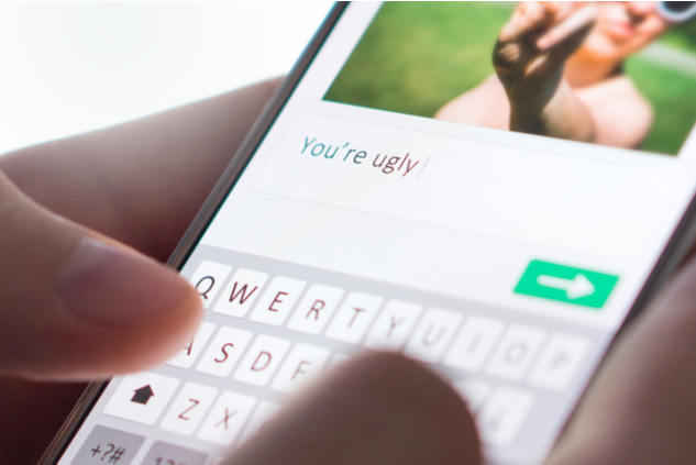 about-us-1 Text message that says 'You're Ugly'